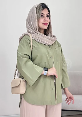 شومیز مانتویی روشا