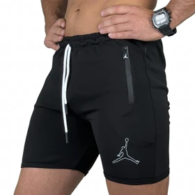 شلوارک طرح جردن JORDAN کوتاه مشکی