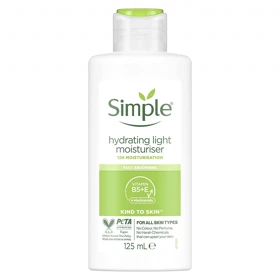 آبرسان و مرطوب کننده سیمپل مدل Light حجم 125میلی لیتر
