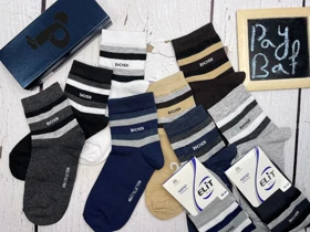 جوراب مردانه نیم ساق BOSS