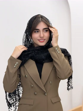 6568-شال وارداتی حریر هلما