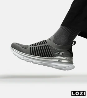 کفش کتانی طبی ورزشی خاکستری SKECHERS GHOST