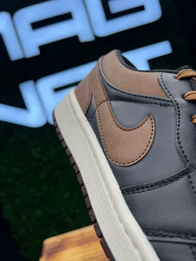 کتانی NIKE AIR JORDAN مشکی قهوه ای