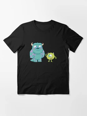 تیشرت کارخانه هیولاها | تیشرت Monsters inc طرح Friendly monsters کد 123219