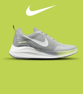 کفش کتانی مردانه و زنانه طوسی Nike air zoom مدل 4307