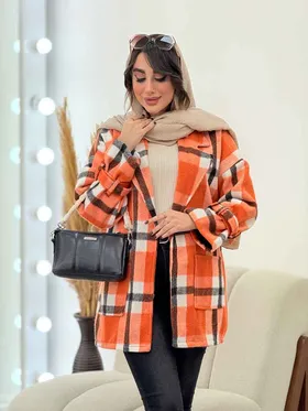 پالتو چهارخونه فرشته
