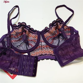 ست شورت و سوتین زنانه مدل فنردار بنفش برتا کد 5101-1031-PP