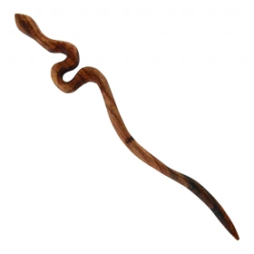 کانزاشی چوبی طرح مار پیچی