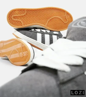 کفش کتانی مردانه و زنانه خاکستری ADIDAS Campus