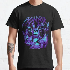 تیشرت با طرح Five nights at freddy فناف کد 67512