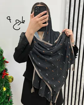شال پلیسه برشکا طرحدار وارداتی 4048