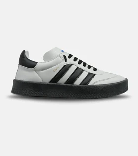 کفش کتانی مردانه طوسی مشکی ADIDAS Samba