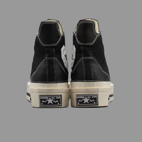 کانورس اسکوئرد مشکی ساق بلند Converse De Luxe Squared Black Hightop