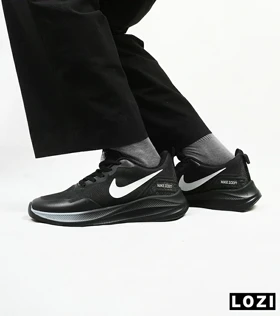 کفش کتانی بزرگ پا مشکی Nike air zoom