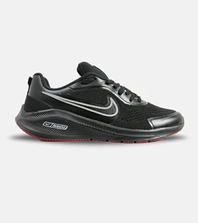 کفش کتانی مردانه و زنانه مشکی قرمز نایک NIKE PEGASUS V10