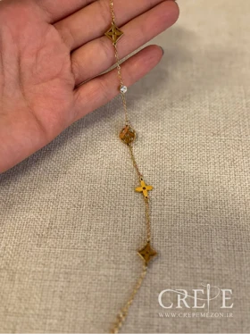 دستبند استیل قفل و لویی ویتون