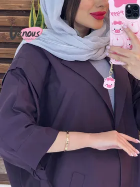مانتو پانچ آستین حلقه