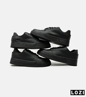 کفش کژوال مردانه چرمی مشکی ZARA
