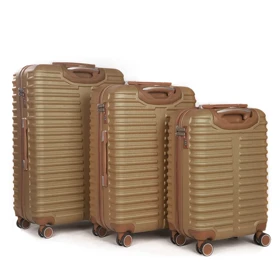 چمدان ماژرو مدل Lutus-3X مجموعه 3 عددی (بژ)
