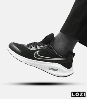کفش کتانی مردانه و زنانه مشکی نایک NIKE PEGASUS V10