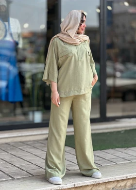 ست تونیک وشلوار کد 830