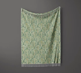 شال مبل ریش دار sofa shawl 210
