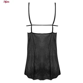 لباس خواب زنانه رنگ مشکی مدل 5244-2097