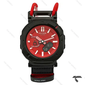 ساعت کاسیو پروترک PRJ-B001 بند کشی قرمز Protrek-10167-G