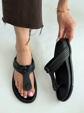 اسلیپر انگشتی گره‌ای 5544 (مشکی)