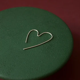 گوشواره نقره ودا کد 0615