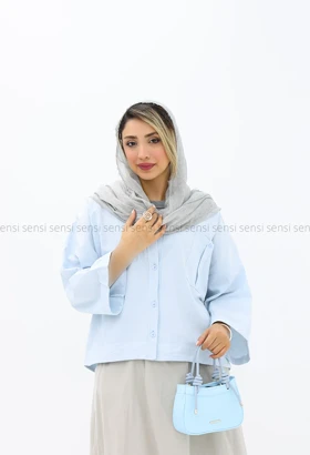 شومیز باکسی لینن