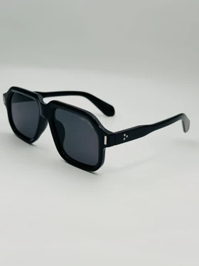 عینک آفتابی زنانه مردانه تام فورد TOMFORDمدل SQUARE SG-f0024طراحی جدید ولوکس (مشکی)