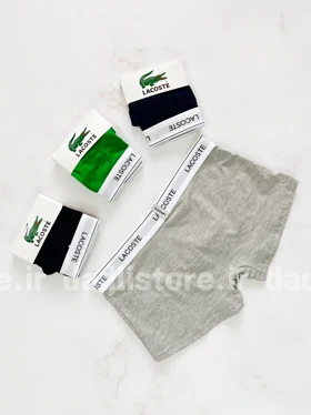 شورت پادار مردانه جعبه ای لاگوست Lacoste