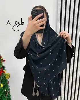 شال پلیسه برشکا طرحدار وارداتی 4048
