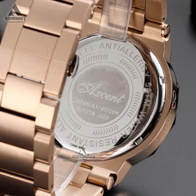 ساعت اکسنت صفحه مشکی Axcent AX180029RGK