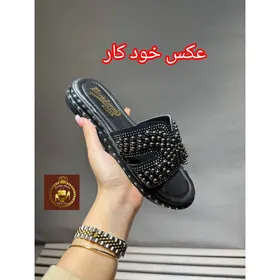 صندل دمپایی نگینی زنانه F 42