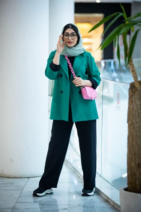 مانتو شلوار ترکیبی کرسپو