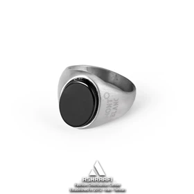 انگشتر مون بلان استیل Mont Blanc Ring SK07