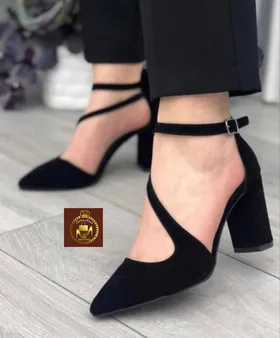 کفش صندل زنانه پاشنه پنج سانت مجلسی