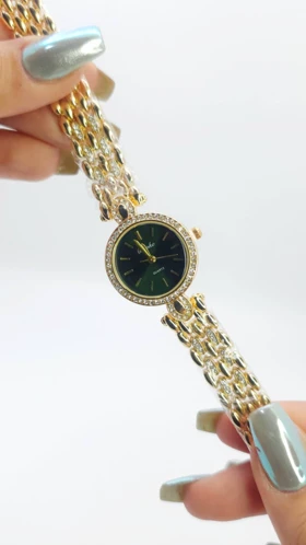 ساعت مچی زنانه باوک Baoke نگین‌دار با موتور کوارتز