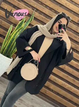 مانتو چهار دکمه آستین چاک