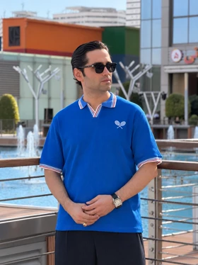 پولوشرت مردانه طرح تنیس