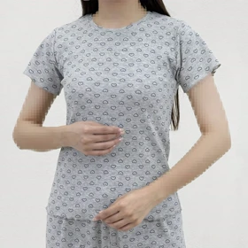 ست زنانه راحتی کبریتی طرحدار | آی بولک