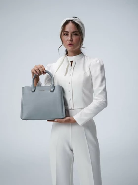 کیف دستی زنانه دیوید جونز مدل CM7526 (آبی روشن)