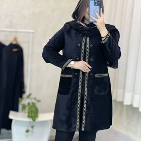 مانتو زنانه مجلسی عیدانه مدل رزا