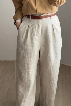 شلوار لینن