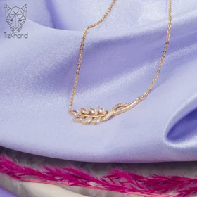 گردنبند رادیوم جوانه سواروسکی