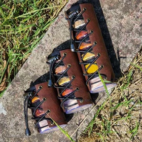 جا ادویه کاور چرم 5 طبقه لیمو کمپ