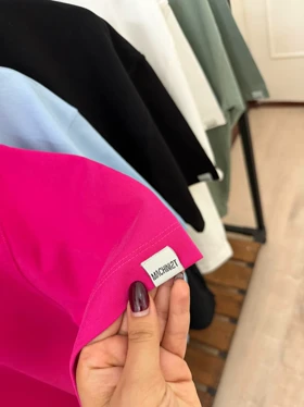 تیشرت پنبه‌ای جلو چاپ 4243