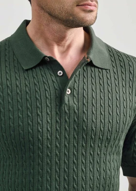 پولوشرت طرح دار Knit